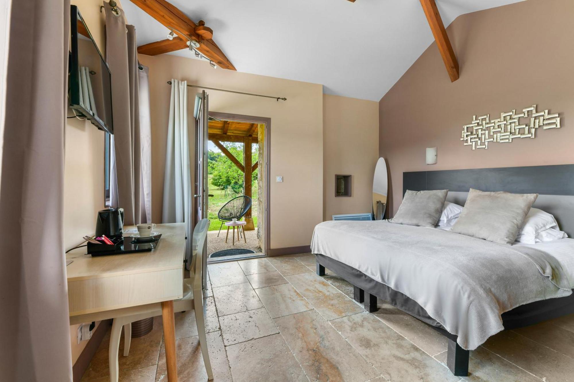 Logis L'Auberge De Larressingle Екстериор снимка